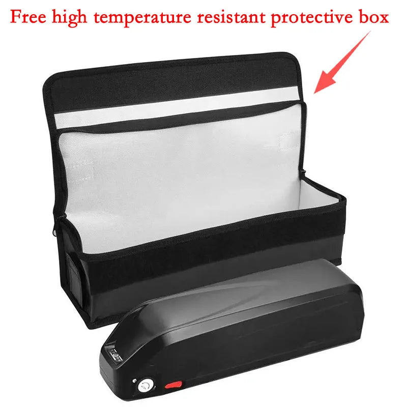 Hailong 36V 48V 52V Li-Ion E-Bike Battery Pack with BMS E-Bike Battery Pack HIP