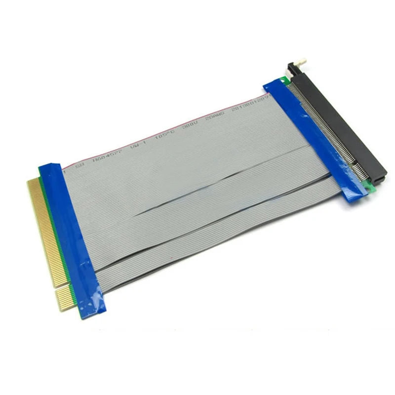 PCI-E 16X Ribbon Extension Cable PCIE 2.0 Riser Card 20CM PCIe Riser Cable HIP
