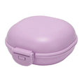 Soap Container Soap Container Waterproof Portable Soap Rest PP Buckle Lid Soap Case for Travel Home Hotel Dormitory Soap Holder HIP PURPLE