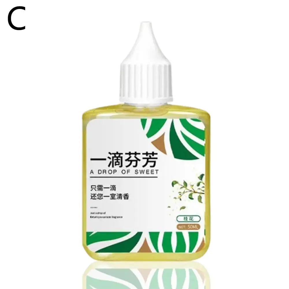 50ml Bathroom Freshener A Drop of Fragrance Lasting Air Freshener Toilet Deodorant Aroma Room Deodorant Fragrance HIP Osmanthus