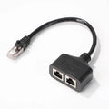 RJ45 Splitter 1 Male to 4 Female | CAT5/6/7 Network Adapter Network Cable Adapter HIP 1 to 2