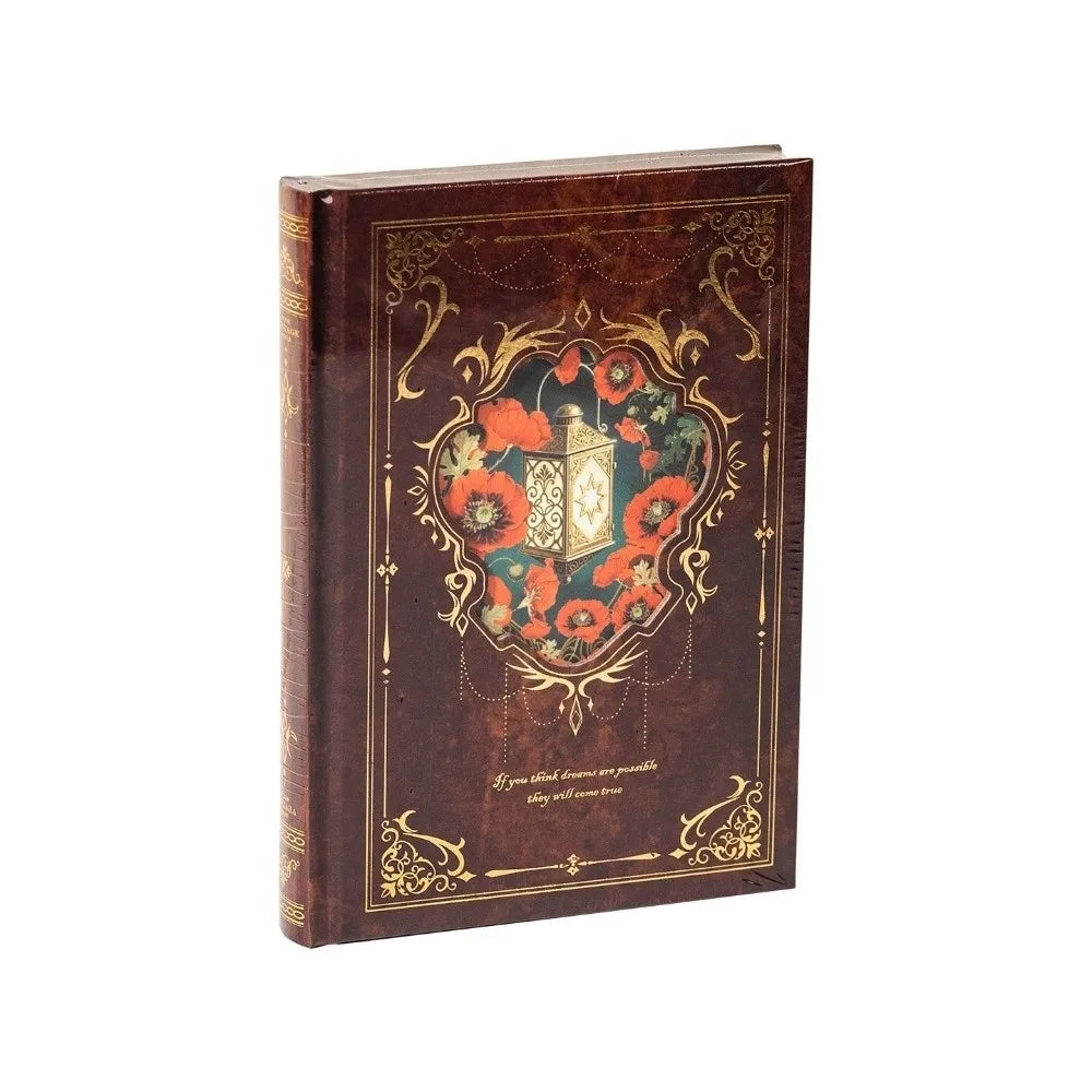 Retro A6 Hardcover Notebook 192 Sheets – Century Hymn Series Hardcover Notebook HIP
