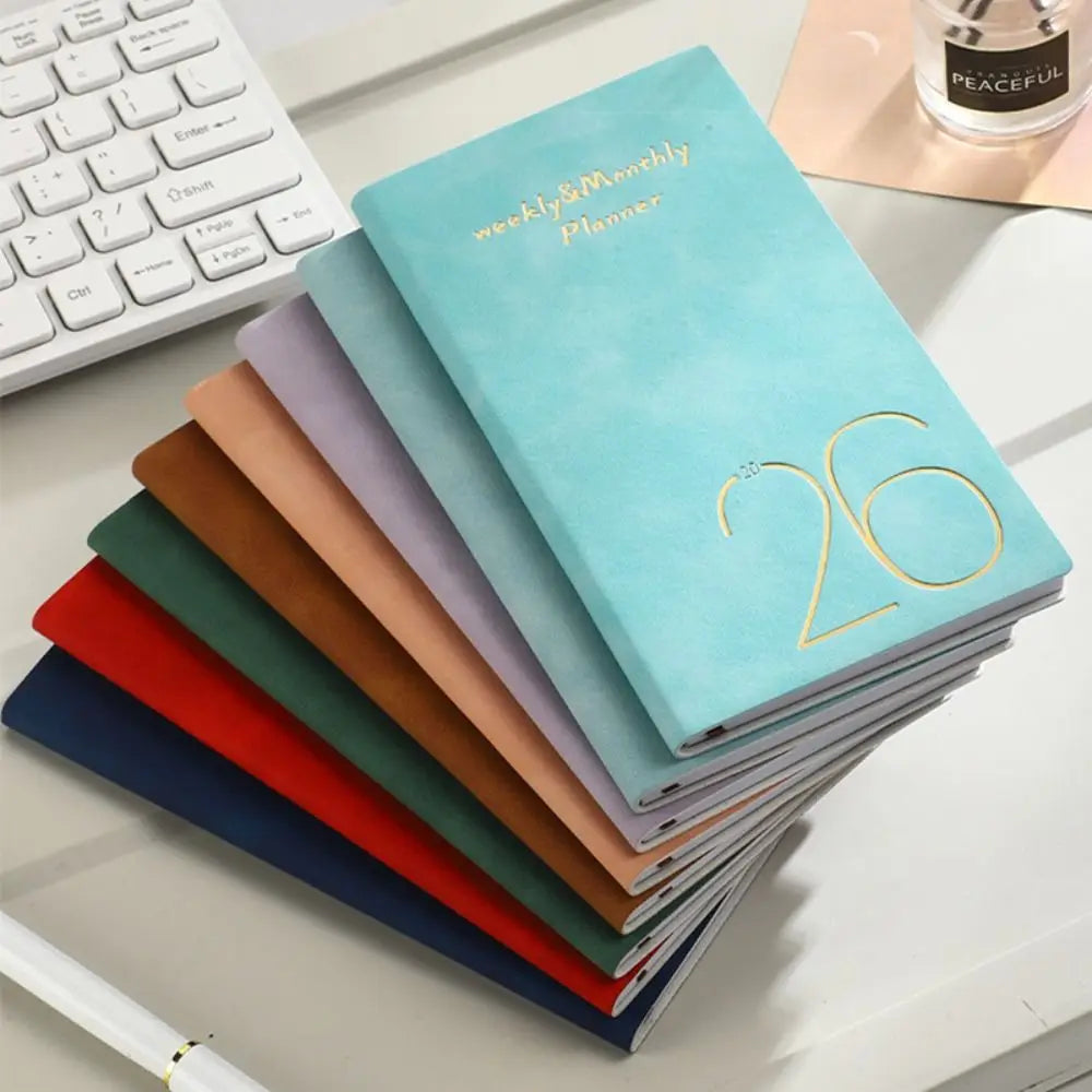 A6 2026 Daily Weekly Planner Agenda Book – Pocket Diary Pocket Agenda Planner HIP