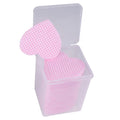 200pcs Lint-Free Eyelash Glue Cleaner Pads for Lash Extensions Lash Extension Wipes HIP C765-Pink-core