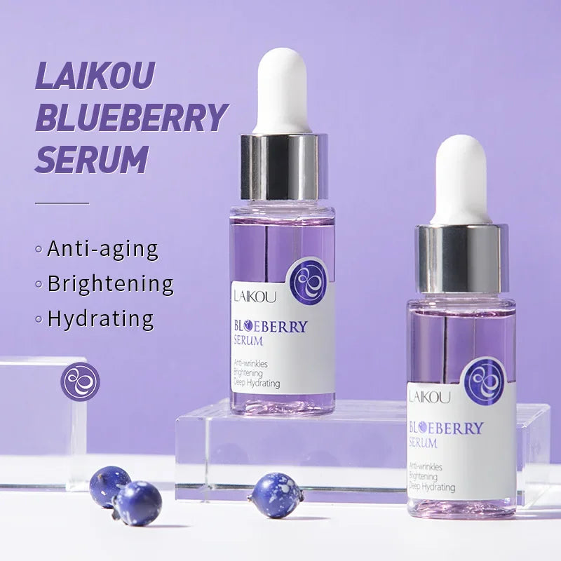 LAIKOU Blueberry Face Serum – Hydrating & Brightening Essence Face Serum HIP
