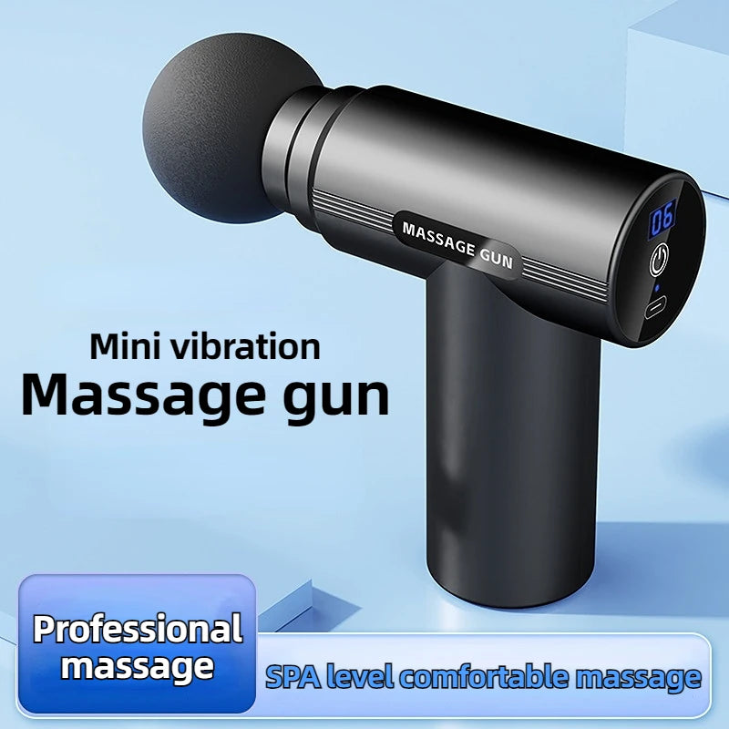 USB Mini Massage Gun – Portable Fascia Vibration Device Mini Massage Gun HIP