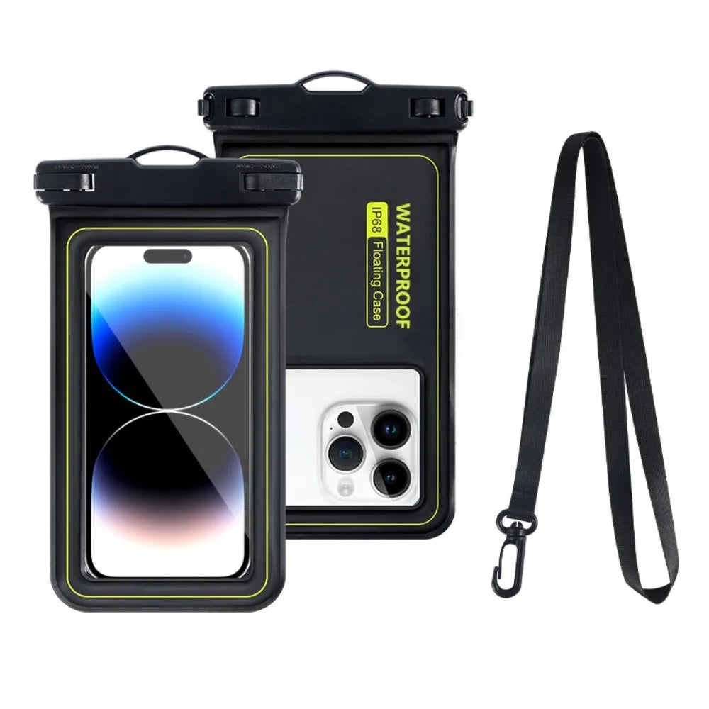 Waterproof Phone Pouch – IPX8 Touch Screen Floating Dry Bag Waterproof Phone Pouch HIP
