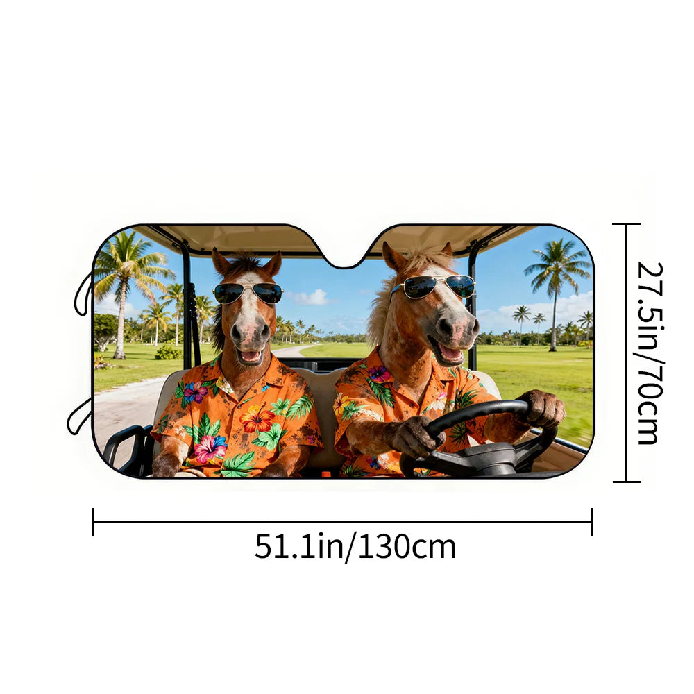 Car Sunshade – UV Blocking & Heat Reducing | RV, SUV, Sedan Car Windshield Sunshade HIP