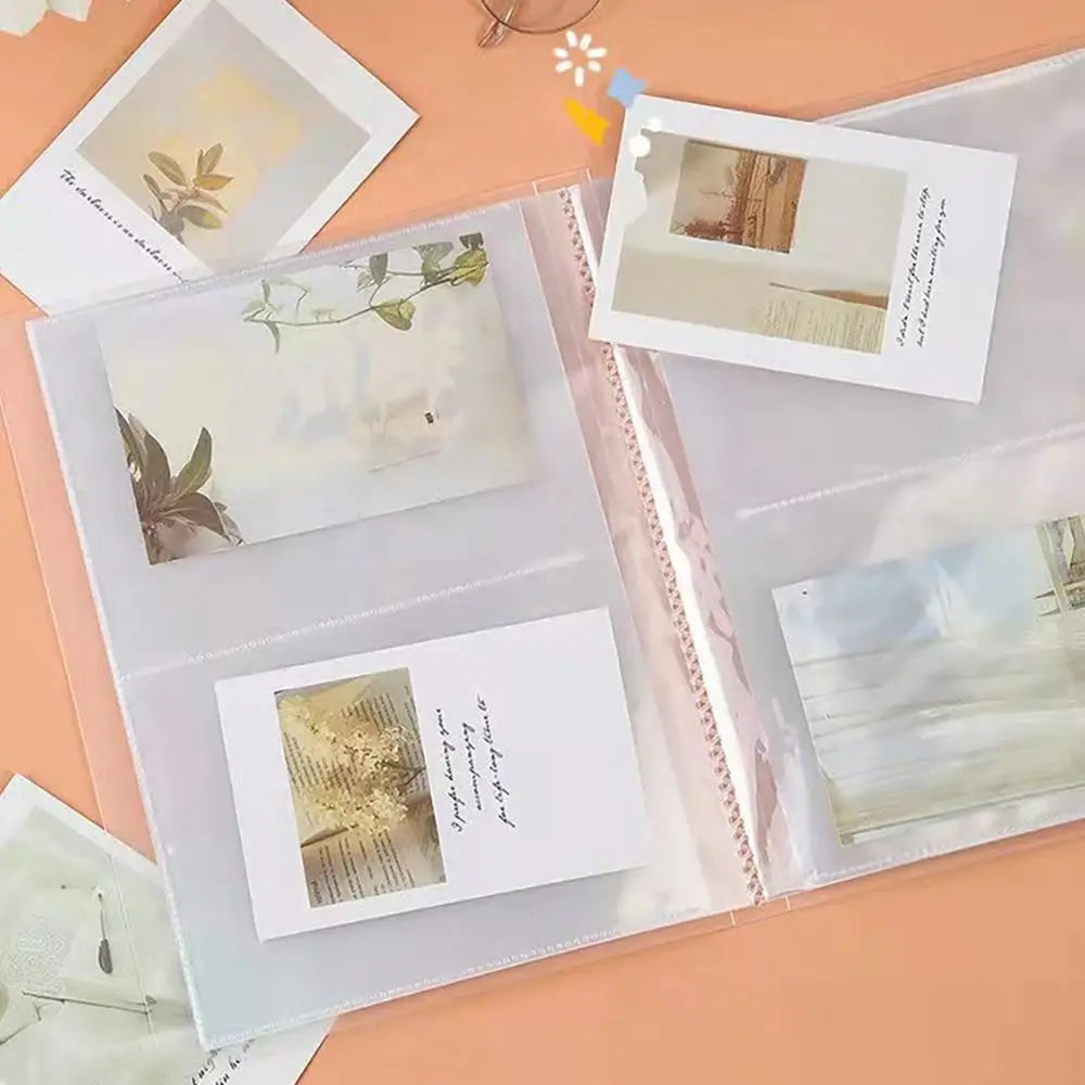 PVC Photocard Album 80/160 Slots – 3 to 7 Inch Card Holder Photocard Collect Album HIP