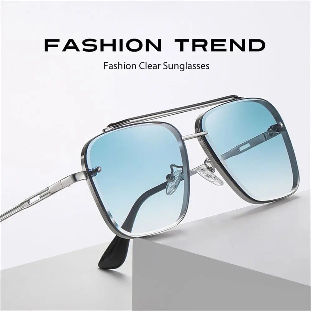 Metal Frame UV400 Sunglasses – Unisex Punk Driving Shades Fashion Sunglasses HIP