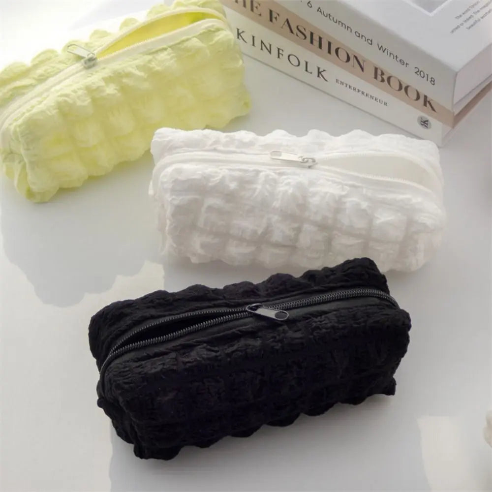 Kawaii Puffs Pencil Case – Cute Coin Purse & Makeup Bag Pencil Case Pouch HIP