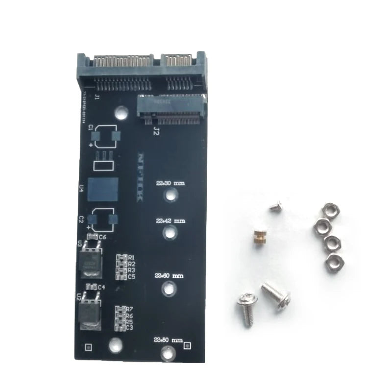 M.2 NGFF SSD to 2.5" SATA Adapter Riser Card – 6Gbps SSD Adapter Card HIP onesize