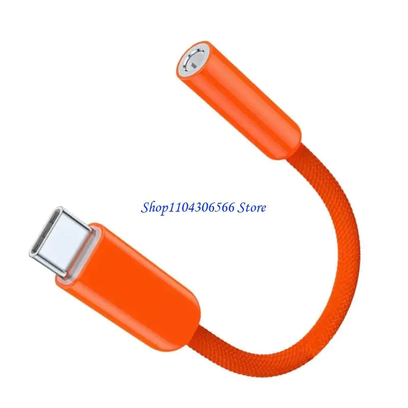 USB-C to 3.5mm Audio Adapter Cable | HiFi Sound | 13cm Audio Adapter Cable HIP