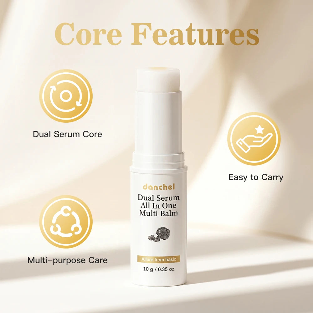 Vitamin C& Collagen Multi Balm Stick Double Serum Vegan Skin Care Anti Wrinkle Eye Treatment Dark Spot Corrector Collagen Balm HIP