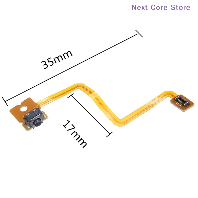 3DS L/R Shoulder Button Switch & Flex Cable Repair Set Console Repair Kit HIP