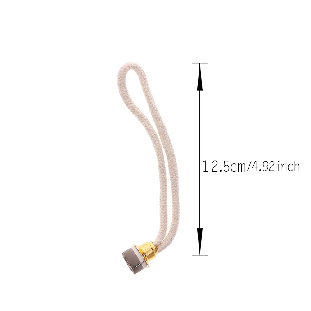 15/22mm Diffuser Aromatherapy Decorations Air Tightly Control Catalytic Burner Oil Lamp Wick Replacement Fragrance Lamps Wick HIP 12.5cm 22mm