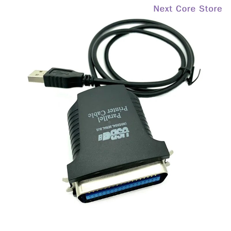 USB to 36-Pin Parallel Printer Cable Adapter – 90cm USB Printer Cable HIP