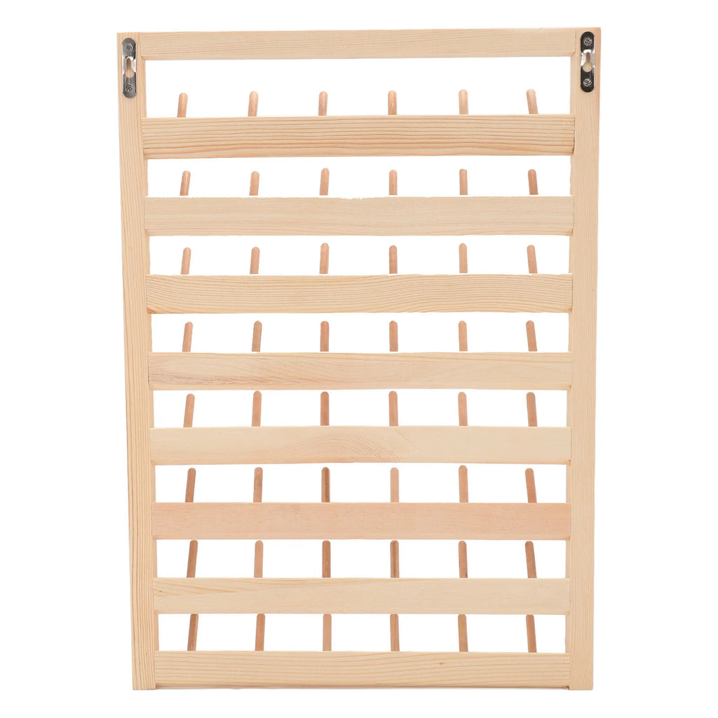 48 Spools Thread Rack Wall Mounted DIY Eco Friendly Embroidery Spool Thread Organizer for Household Sewing HIP