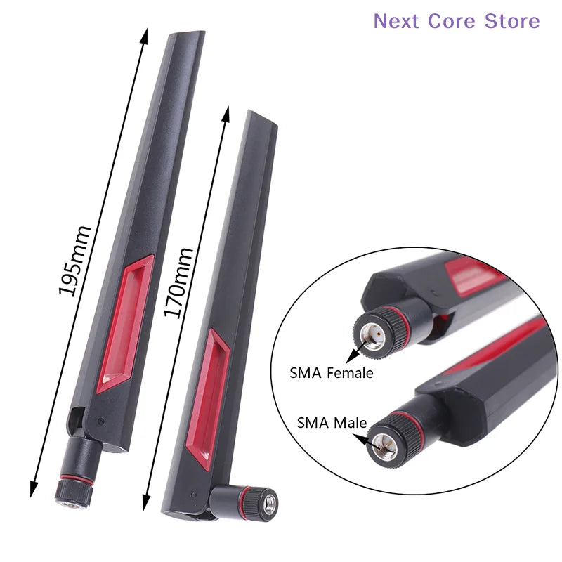 Dual Band 2.4G/5.8G 10dBi WiFi Antenna RP-SMA Universal WiFi Antenna HIP