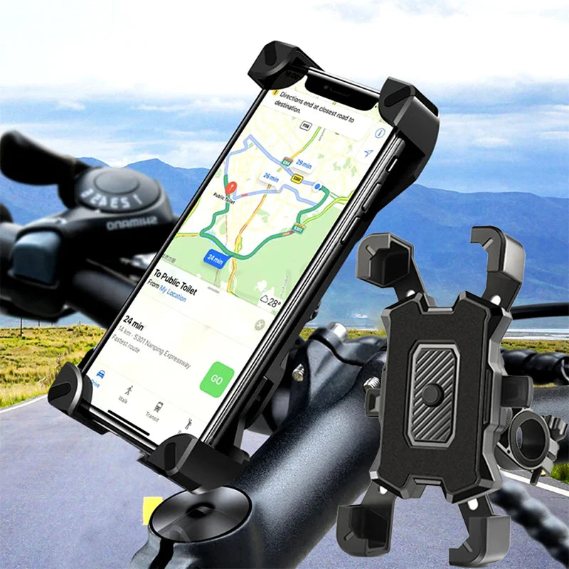 Universal Motorcycle & Bike Handlebar Phone Mount Holder Handlebar Phone Mount HIP