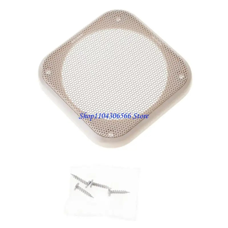 4/5 Inch Square Speaker Grill Cover – Mesh Subwoofer Guard Speaker Grill Cover HIP