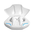 G11 Wireless Gaming Earphones – Stereo Bass & Mic Wireless Gaming Earphones HIP White