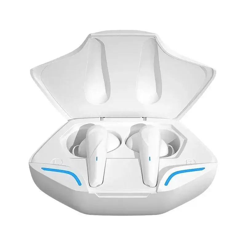 G11 Wireless Gaming Earphones – Stereo Bass & Mic Wireless Gaming Earphones HIP White