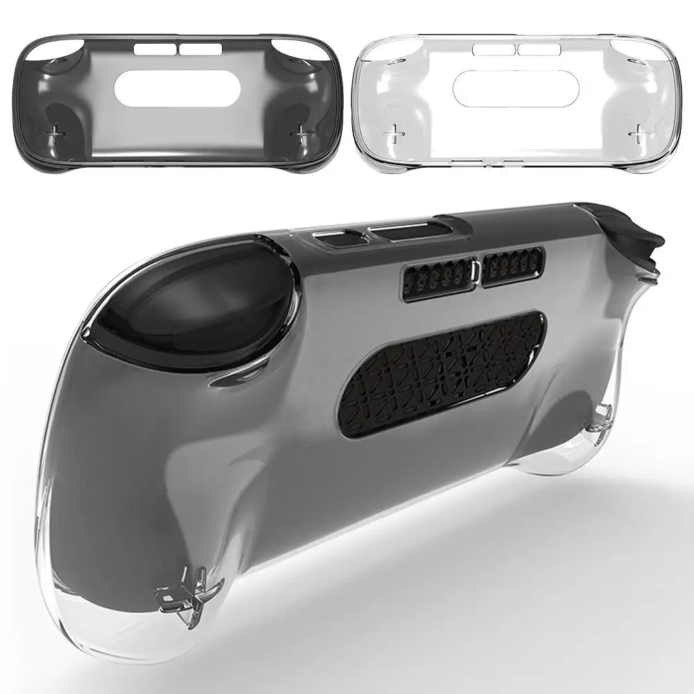 For Retroid Pocket 5 TPU Transparent Protective Case Anti-Slip Ergonomic Design Protective Cover Handheld Game Console Shell HIP