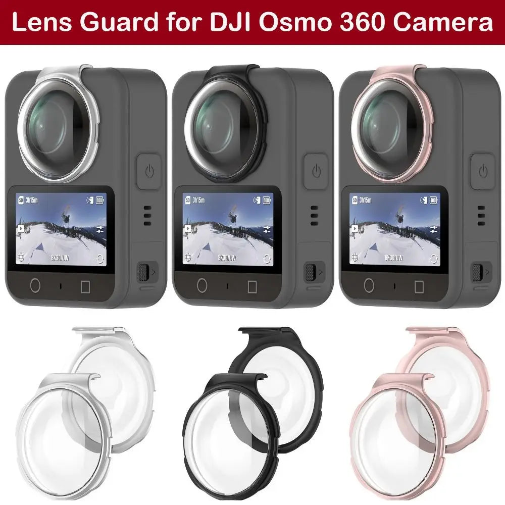 2-Pack HD Optical Glass Lens Guard for DJI Osmo 360 Camera Lens Protector HIP