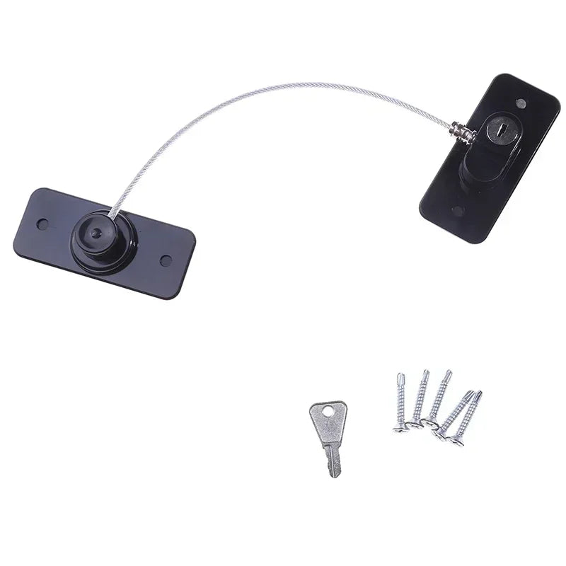 Baby Safety Lock for Cabinet, Fridge & Window | Steel Cable Baby Safety Lock HIP