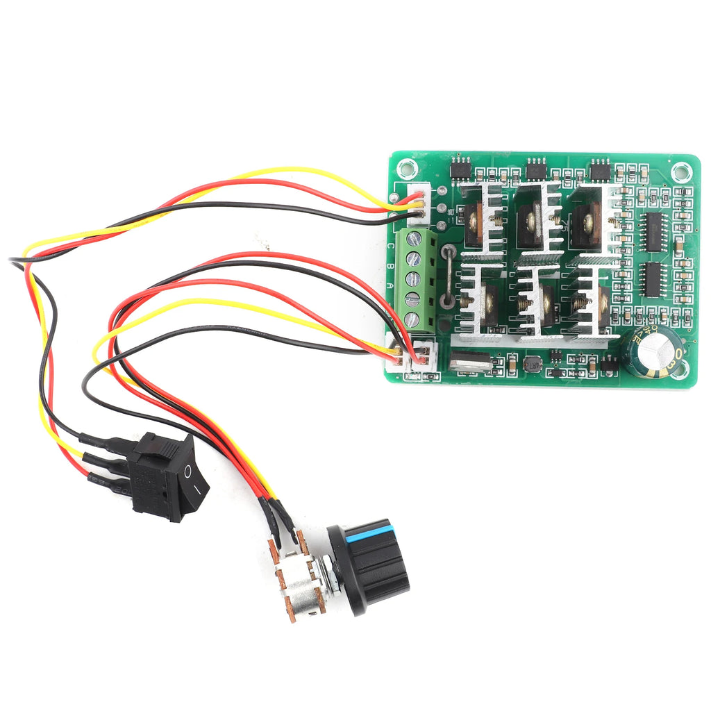 Motor Speed Switch DC 5V‑36V 15A 3‑Phase Brushless Motor Speed Control CW CCW Reversible Switch HIP 5-36V 15A 3phase