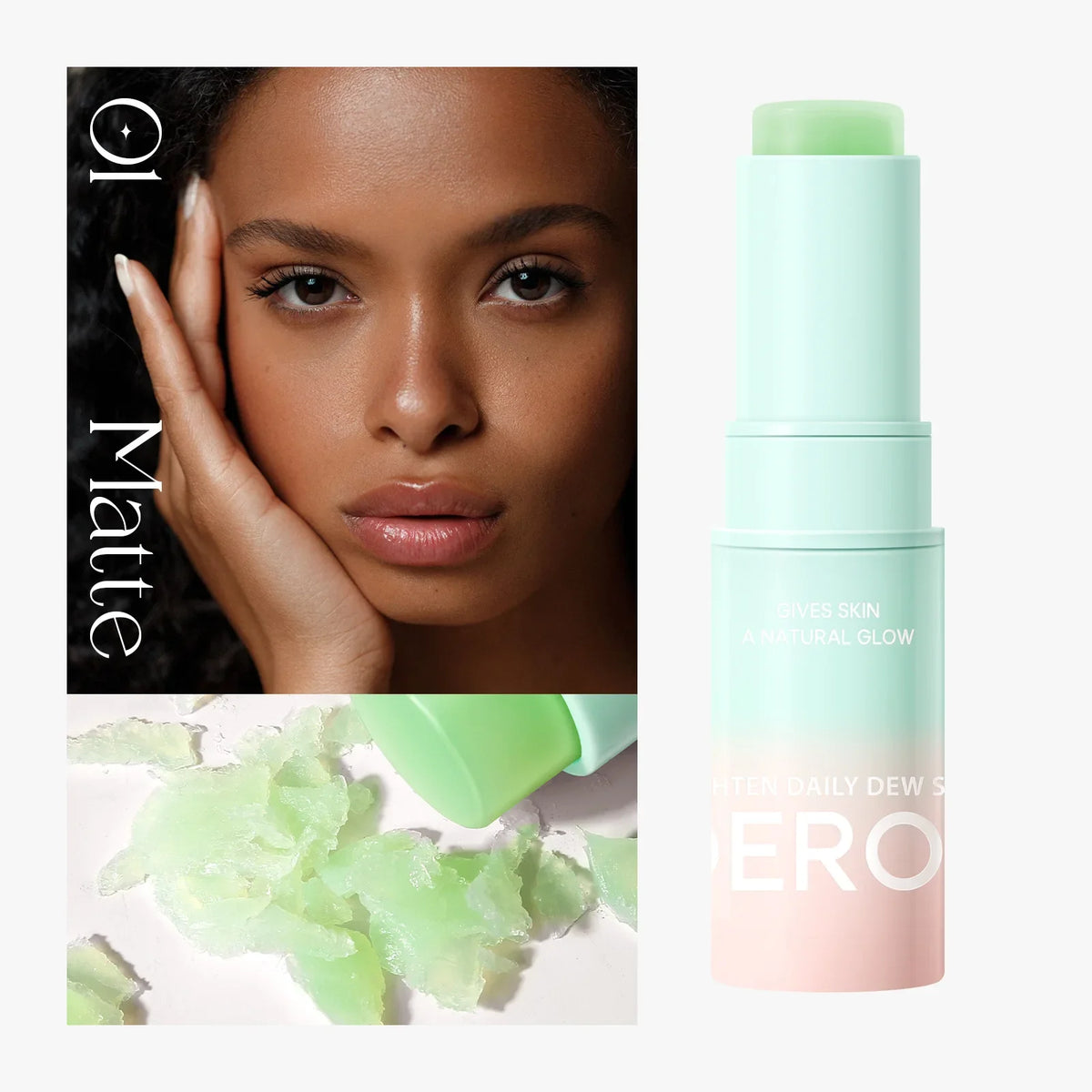 Korean Hydrating Multifunctional Moisture Makeup Primer Stick Smooth Cream Moisturizing Balm Even Skin Tone Care Cream Cosmetics HIP Ice repair