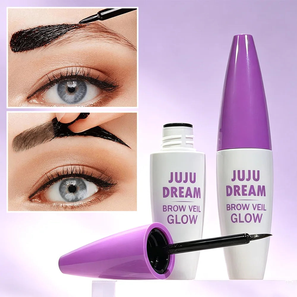 JUJU Dream Peel-Off Eyebrow Tint Gel – Waterproof Brow Tattoo Eyebrow Tint Gel HIP
