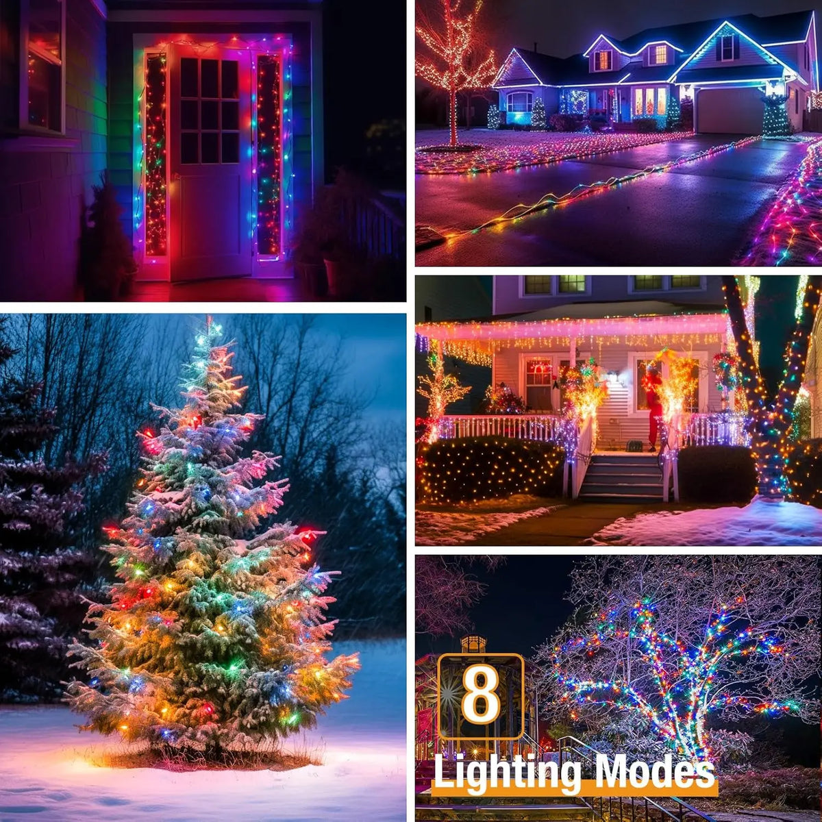 Solar Fairy String Lights Outdoor – 8 Modes IP65 Waterproof LED Solar String Lights HIP