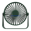 Portable USB Desk Fan – Quiet Tabletop Cooling Fan USB Desk Fan HIP Green CN