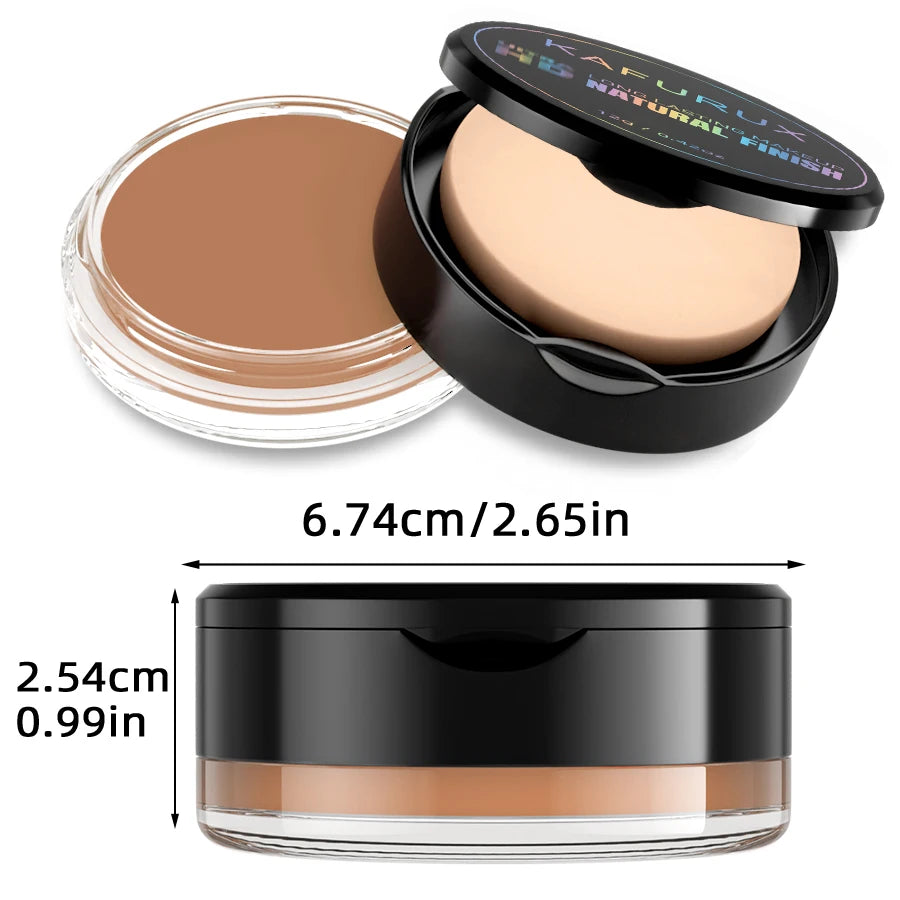 9 Colors 1pc High Coverage Concealer Foudation Cover Anti Dark Circle Freckle Long Lasting Waterproof Base Cream Face Makeup HIP