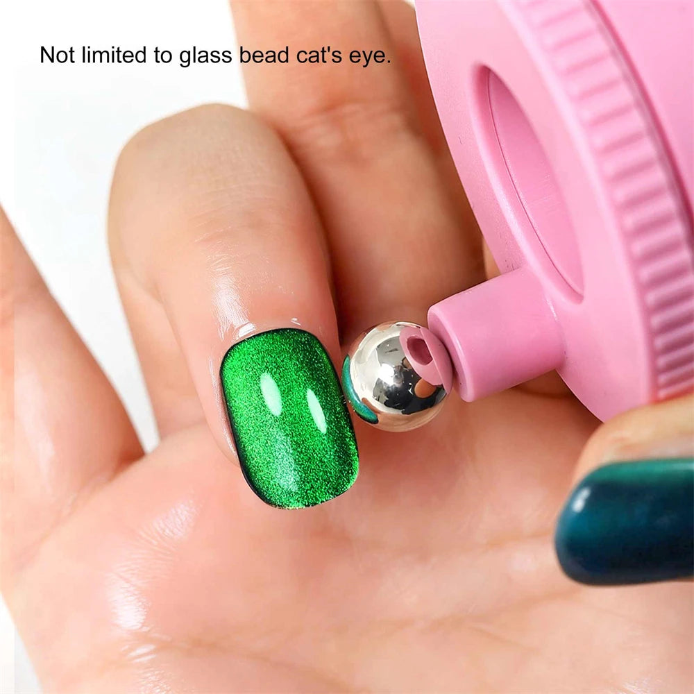 Automatic Rotating Nail Art bead Suction Device For Beginner Cat Eye Nails Magnetic With Super Strong Magnets and Wide Beam Kit HIP