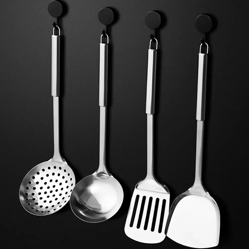 5Pcs Kitchen Cooking Utensils Set 304 Stainless Steel Practical Spatula Kitchen Utensil Set Cooking Tool Washable Spoons Utensil HIP