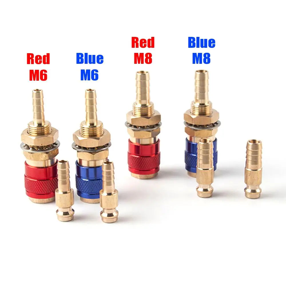 M6 M8 Water Cooled Adapter – Quick Fit Welding Connector Welding Adapter Fitting HIP