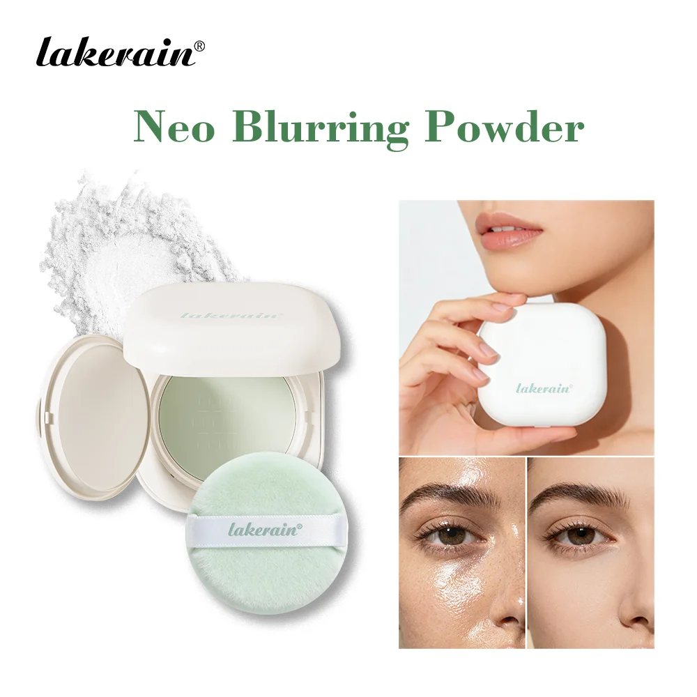 Neo Blurring Powder Setting Powder Korean Oil-Control Compact with Pore Blurring Smoothing Finish Water Proof Makeup HIP