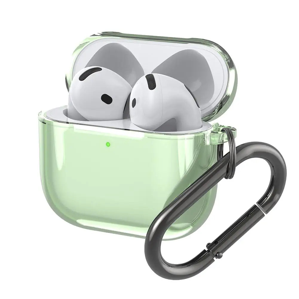 Clear TPU Case for Apple AirPods 4 2024 – Shockproof Cover Earphone Case HIP
