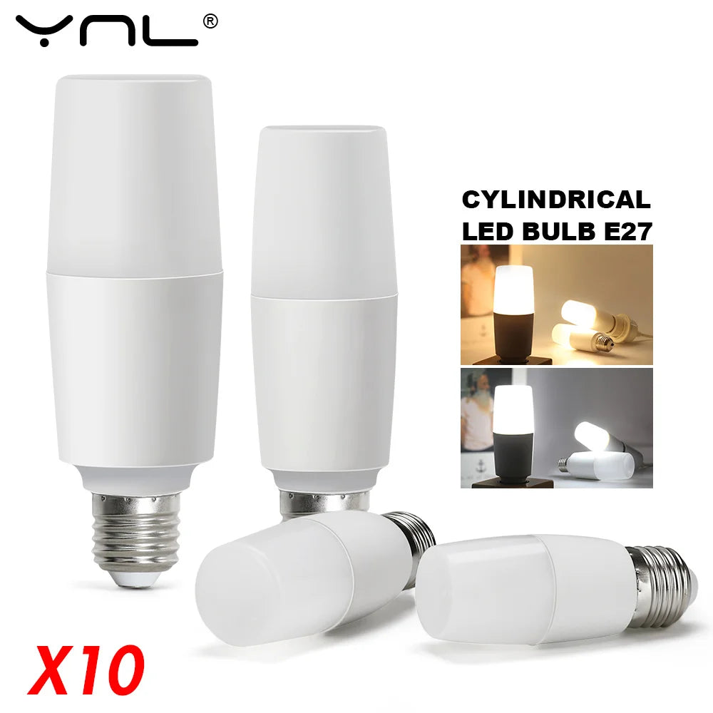 10-Pack YNL E27 LED Bulbs 9W–38W | Energy Saving Globe Lights LED Light Bulbs HIP