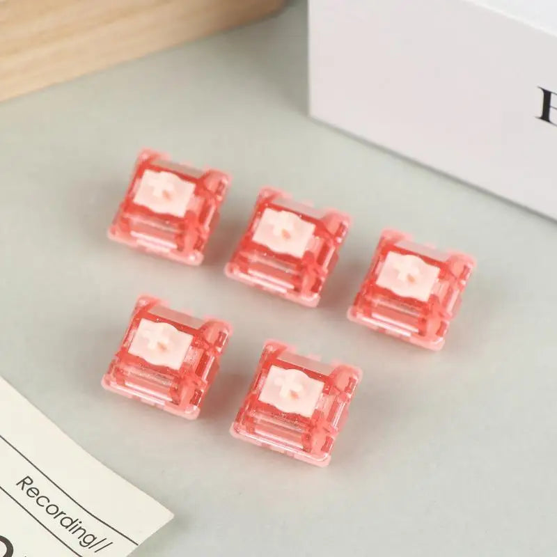 UR Ice Magnetic Linear Switch RGB Transparent 35gf – 5PCS Keyboard Switch HIP A2