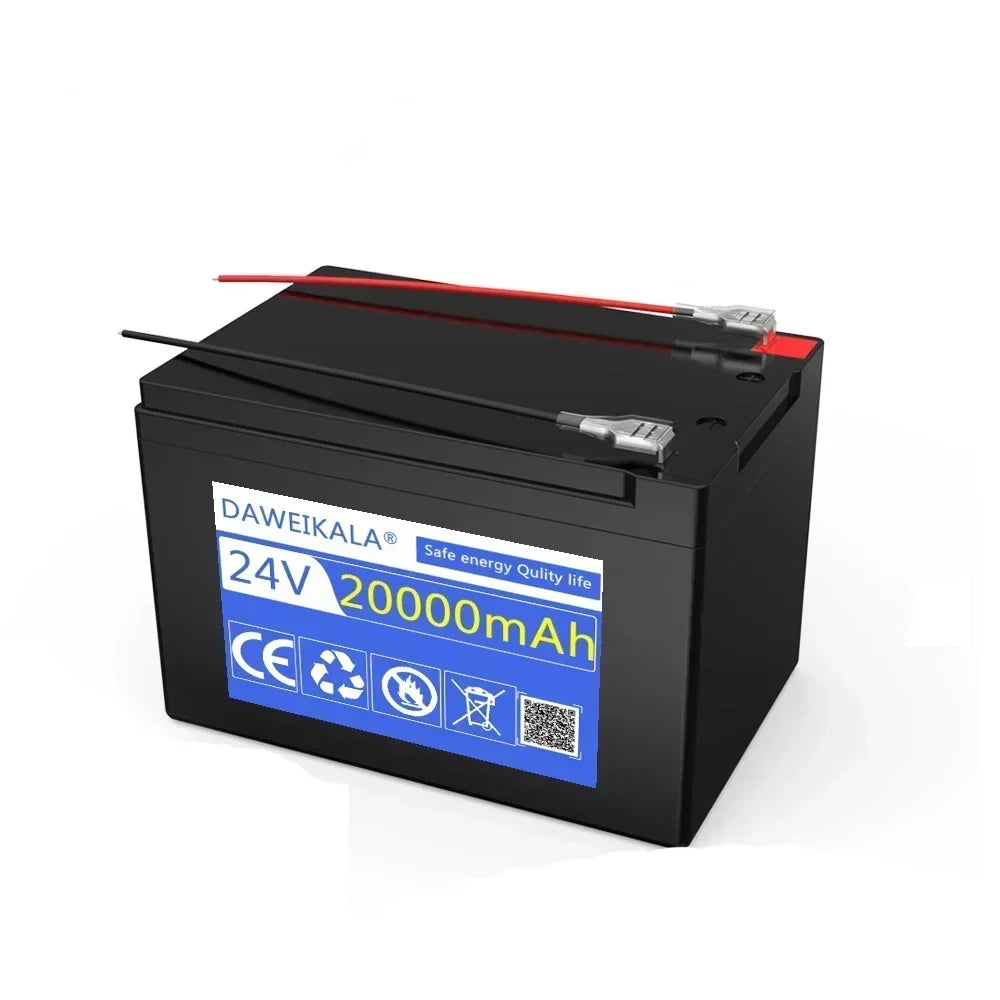 24V 20Ah LiFePO4 Lithium Battery Pack 18650 with BMS Lithium Battery Pack HIP