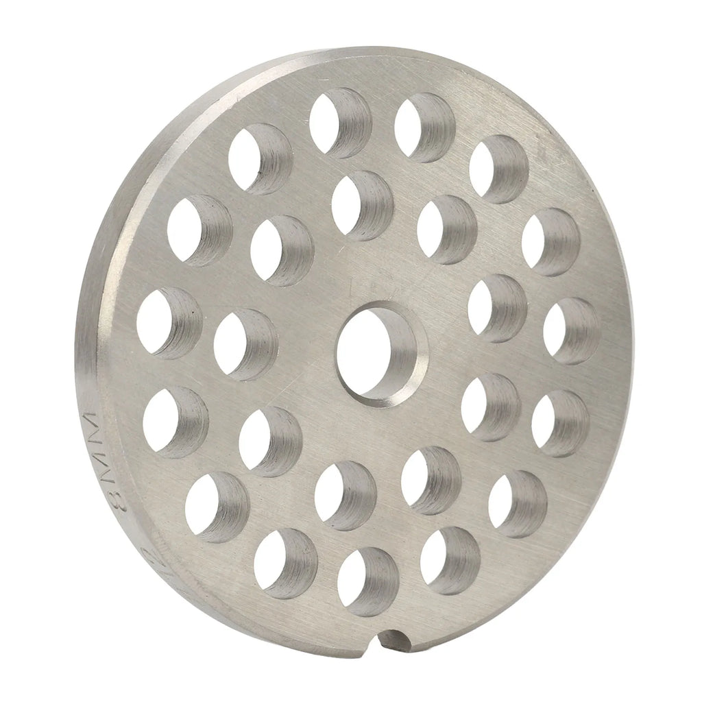 Stainless Steel Meat Grinder Disc Replacement Plate Disc Blade 8mm Meat Grinder Round Blade Plate HIP L