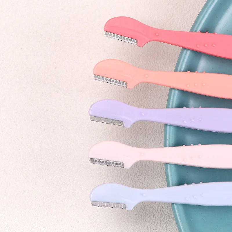 Eyebrow Razor Trimmer Set 2/3/5 Pcs – Round Head Shaper Eyebrow Razor Set HIP