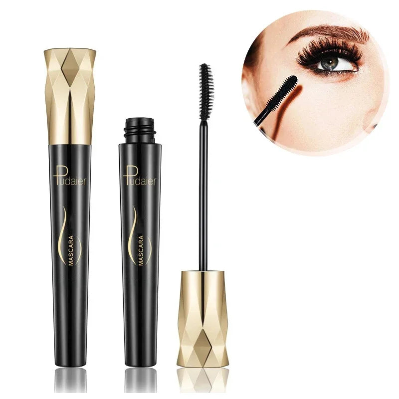 4d Silk Fiber Lash Mascara Curling Volume Eyelashes Waterproof Liquid 3D Fiber Lash Extension Mascara Cosmetic HIP