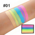 25g Rainbow Face & Body Paint Palette – Washable Split Cake Face & Body Paint HIP 01 25g