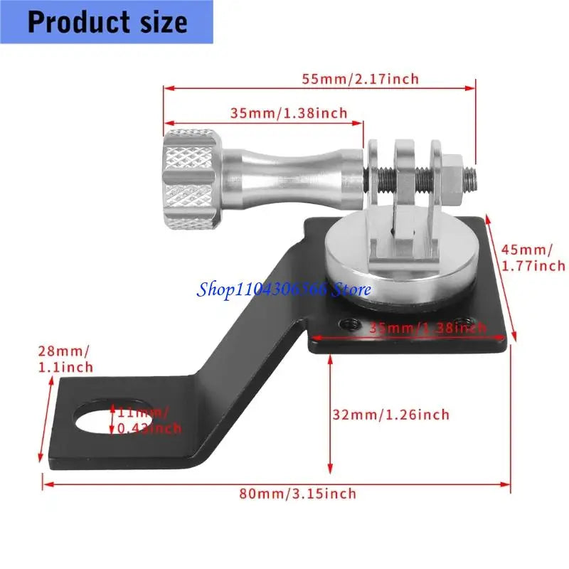 Motorcycle Sports Camera Mount – Aluminum Quick Release Bracket Camera Mount Bracket HIP