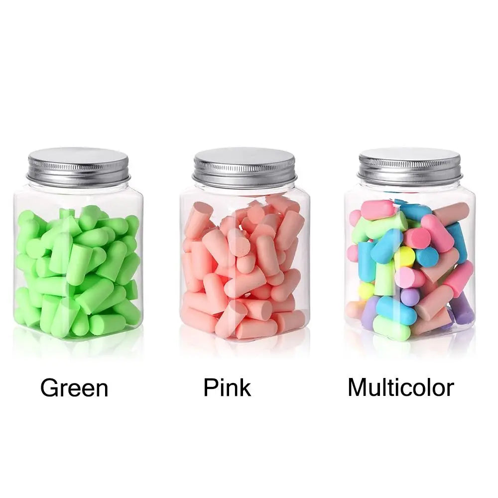 Multicolor Foam Earplugs – Noise Reduction, 10–120 Pack Foam Earplugs HIP